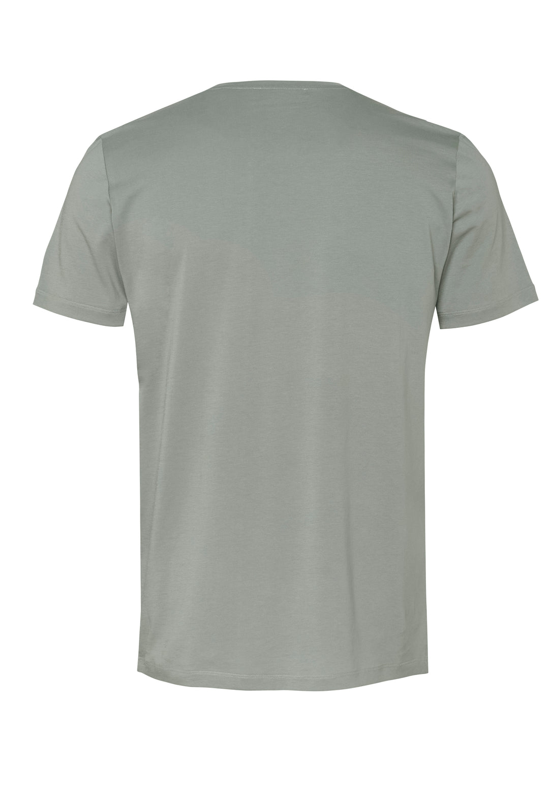 T-shirt white sage slim fit crew neck