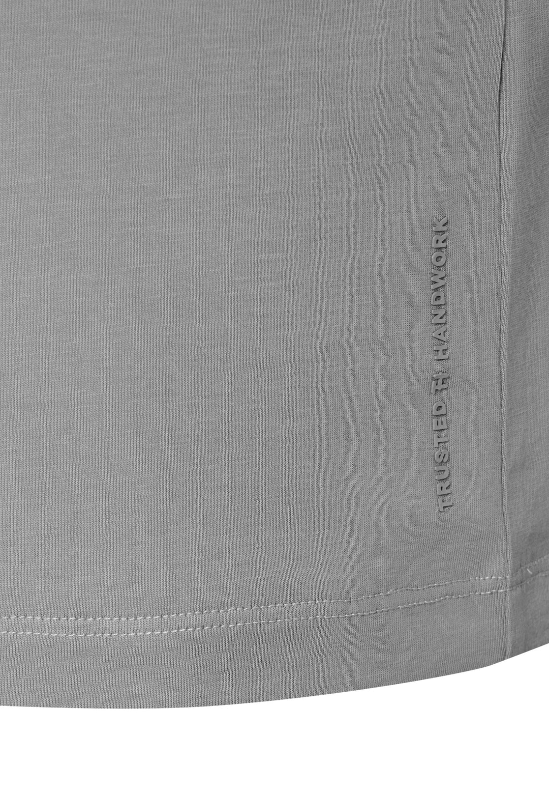T-Shirt shark grey slim fit crew neck