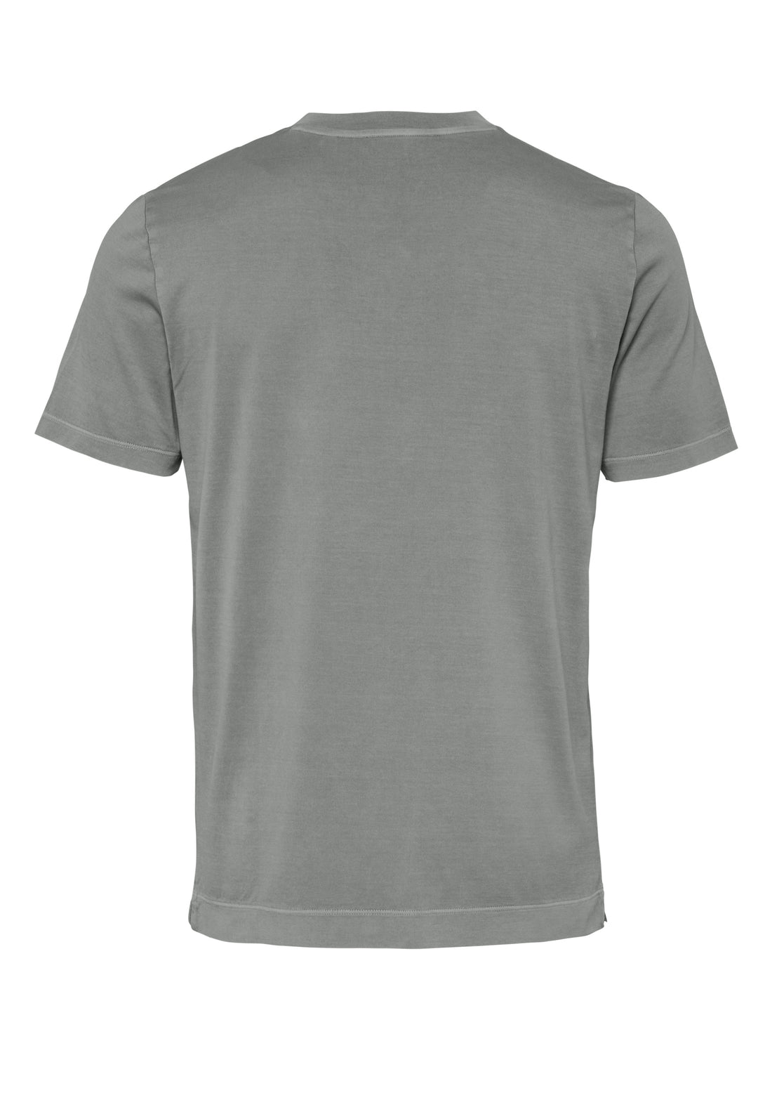 T-Shirt shark gray slim fit V-neck