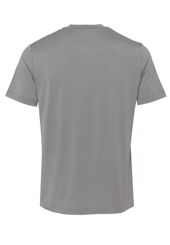 T-Shirt shark grey regular fit Rundhals