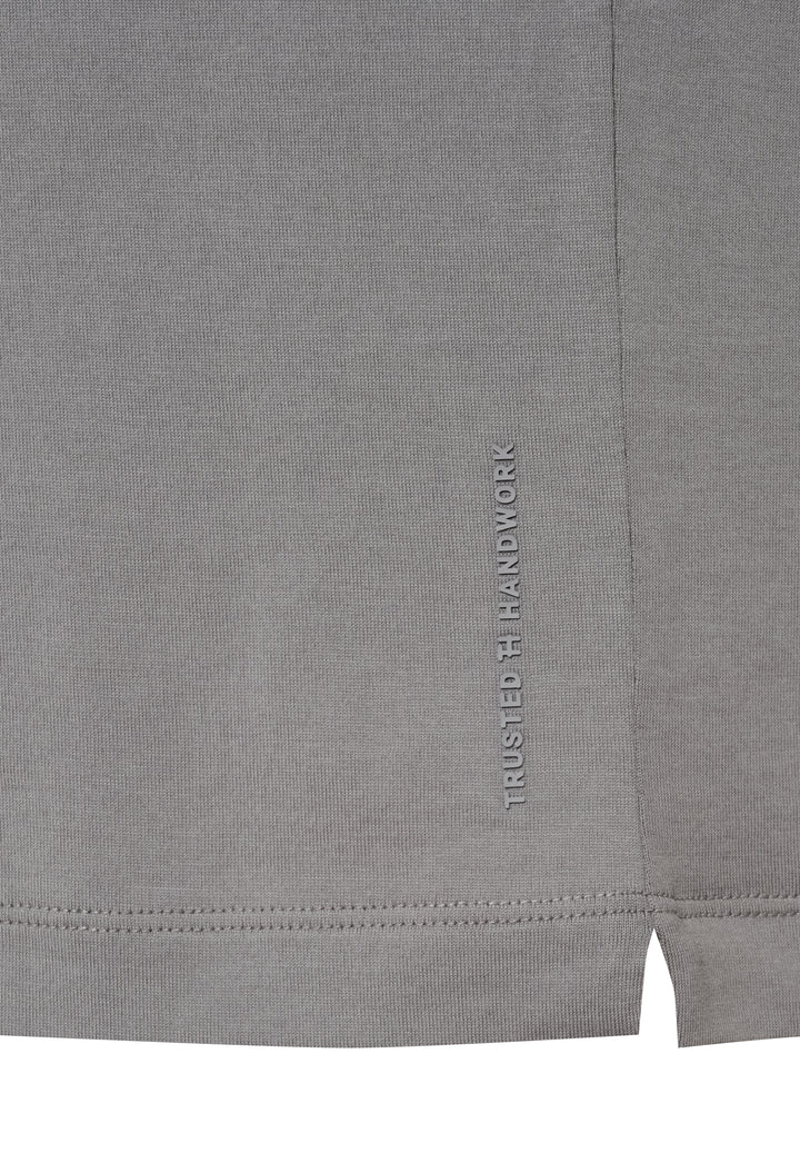 T-Shirt shark grey regular fit Rundhals