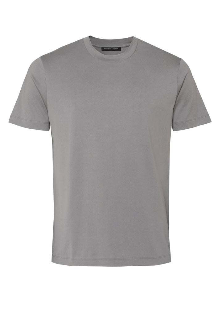 T-Shirt shark grey regular fit Rundhals