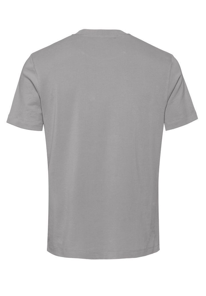 T-Shirt shark grey regular fit Rundhals