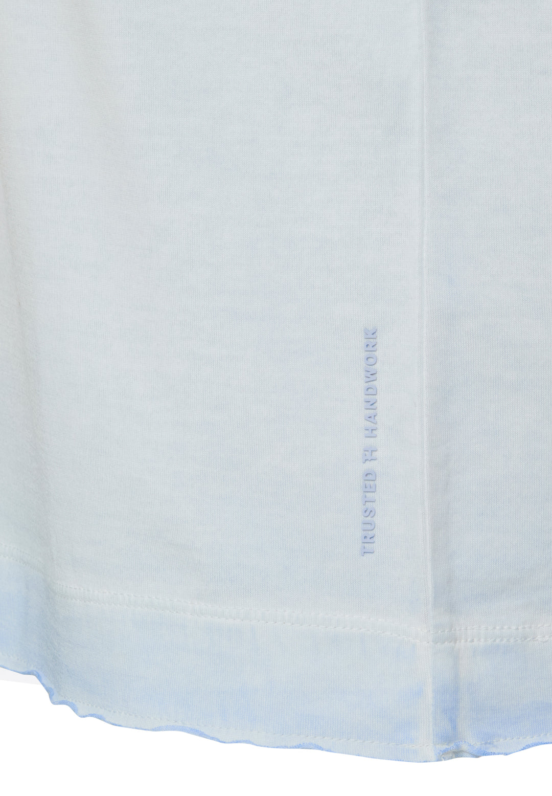 T-shirt faded ocean slim fit round neck