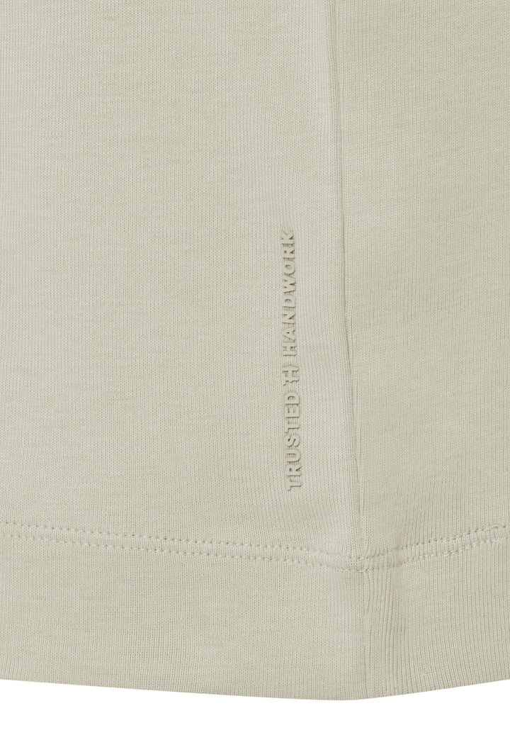 T-Shirt white willow regular fit Rundhals
