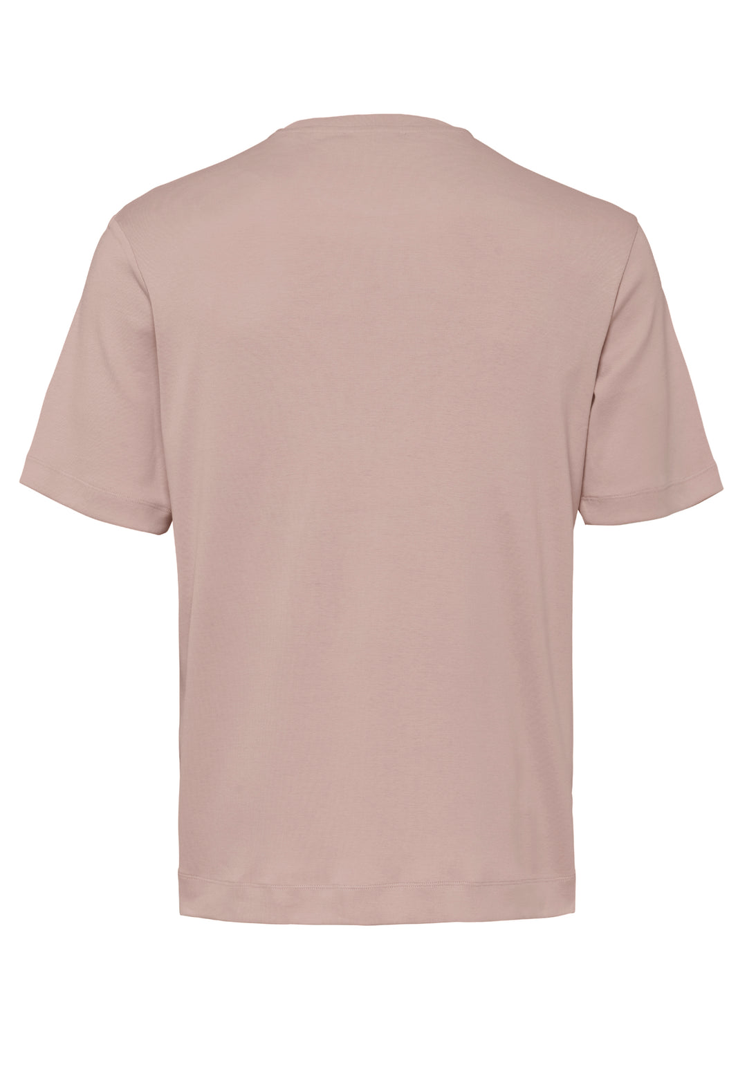 T-Shirt mauve regular fit Rundhals