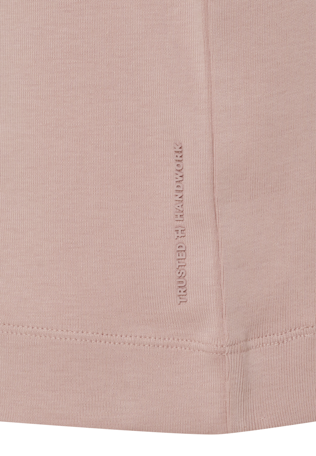 T-Shirt mauve regular fit Rundhals