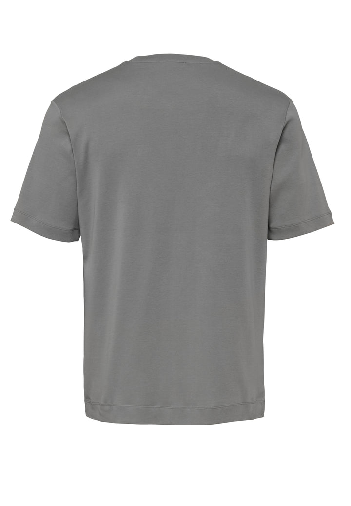T-Shirt shark grey regular fit Rundhals