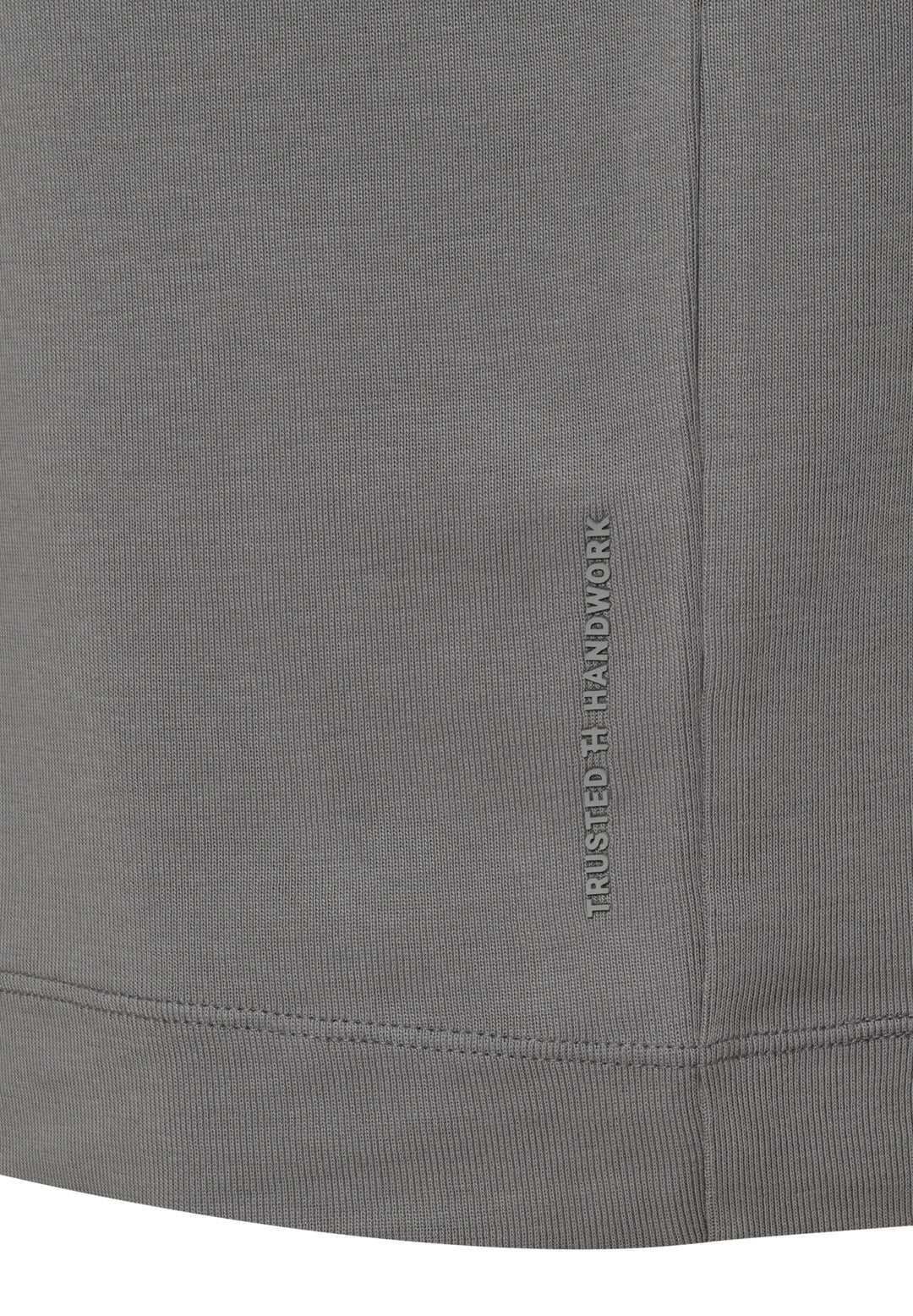 T-Shirt shark grey regular fit Rundhals