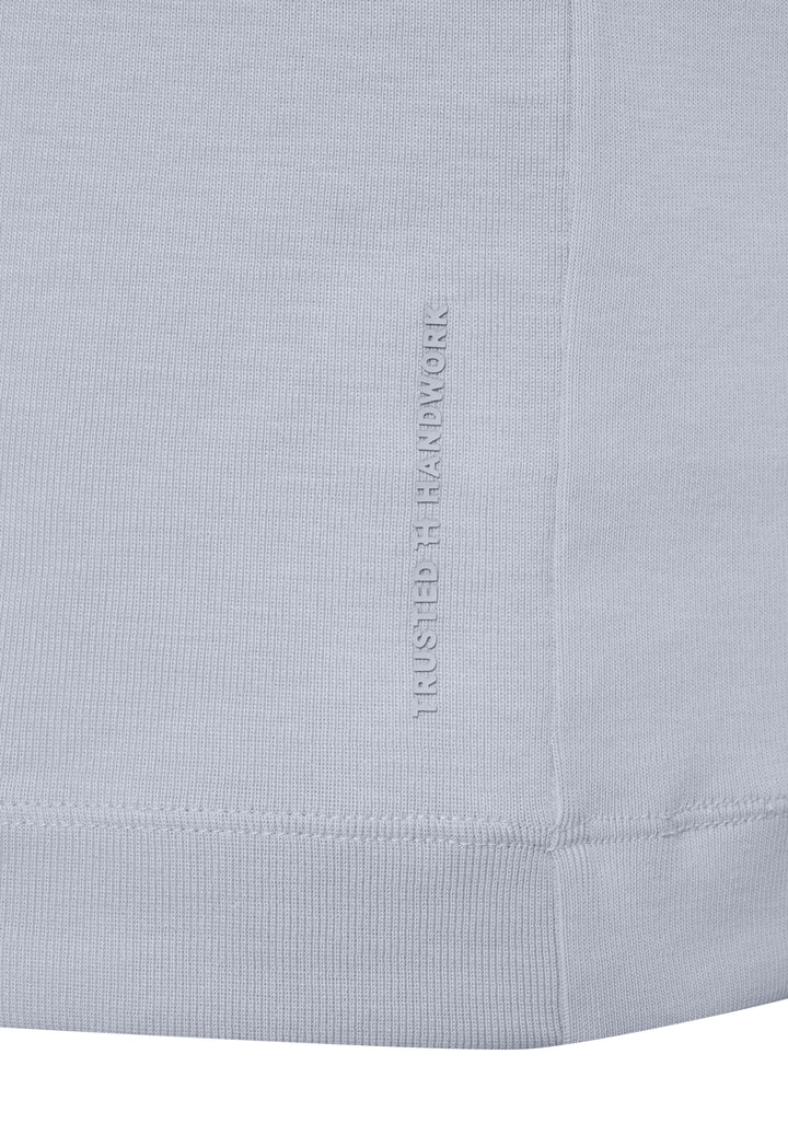 Long-sleeve shirt faded ocean regular fit crew neck