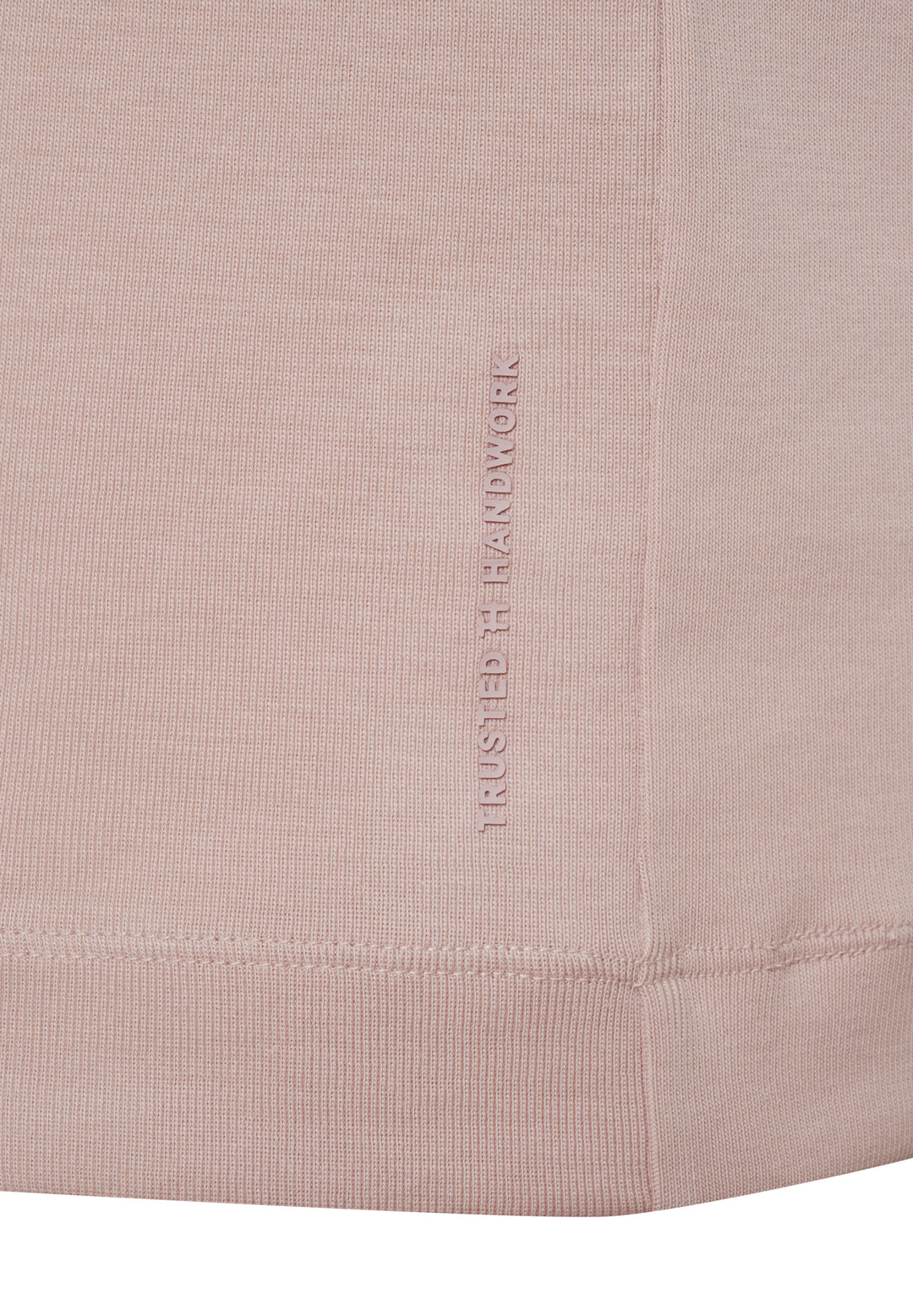 Long-sleeve shirt mauve regular fit crew neck
