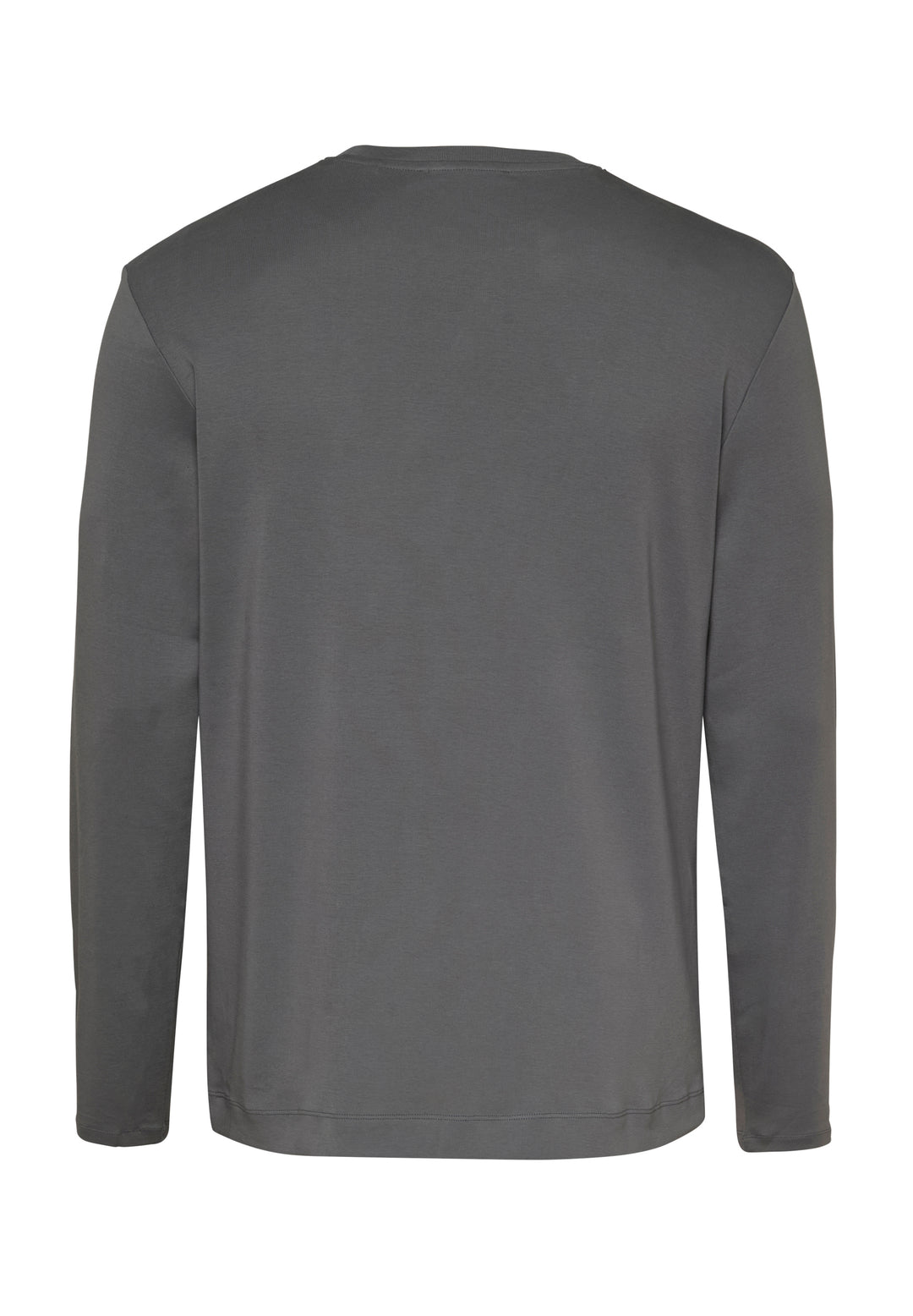 Long-sleeve shirt shark grey regular fit crew neck