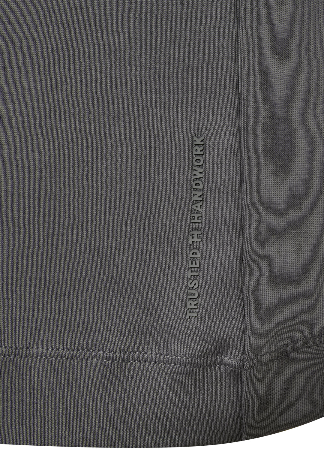 Long-sleeve shirt shark grey regular fit crew neck