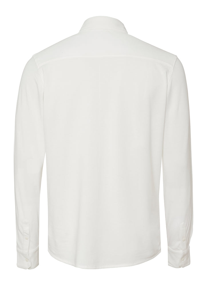 Longsleeve Shirt off white regular fit Kentkragen