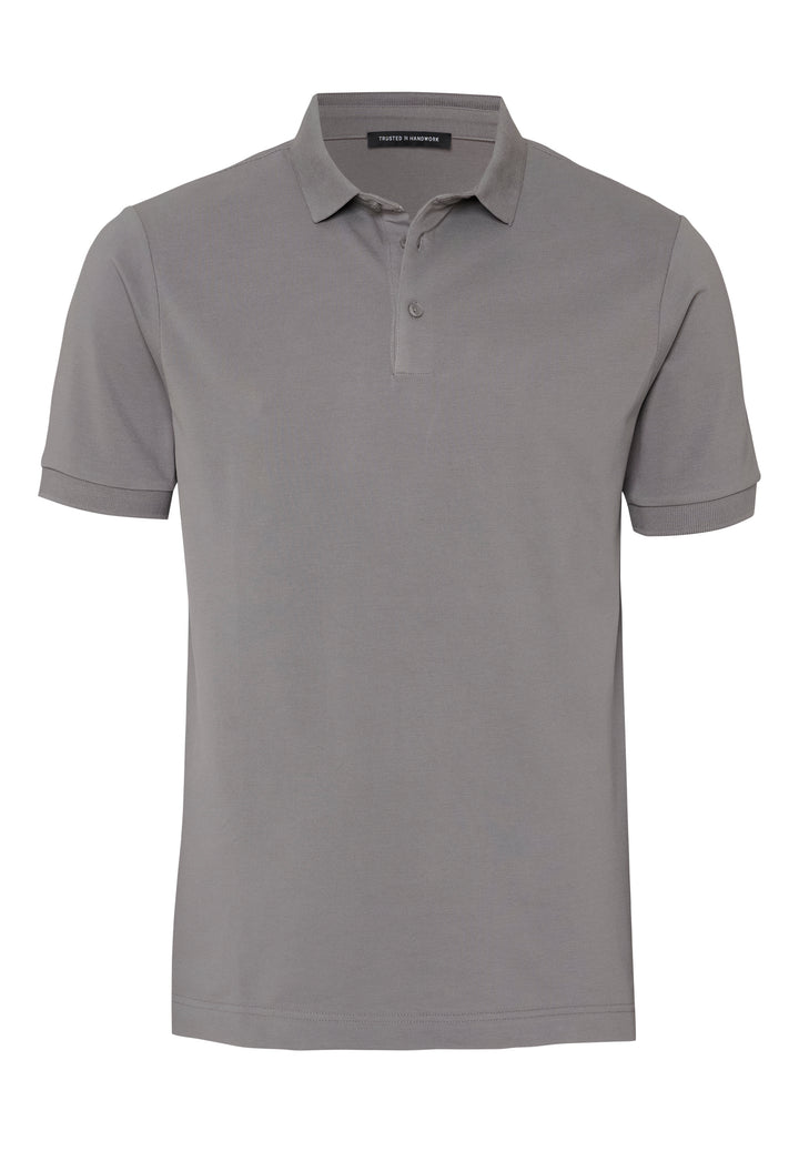 Polo shark grey regular fit polo collar
