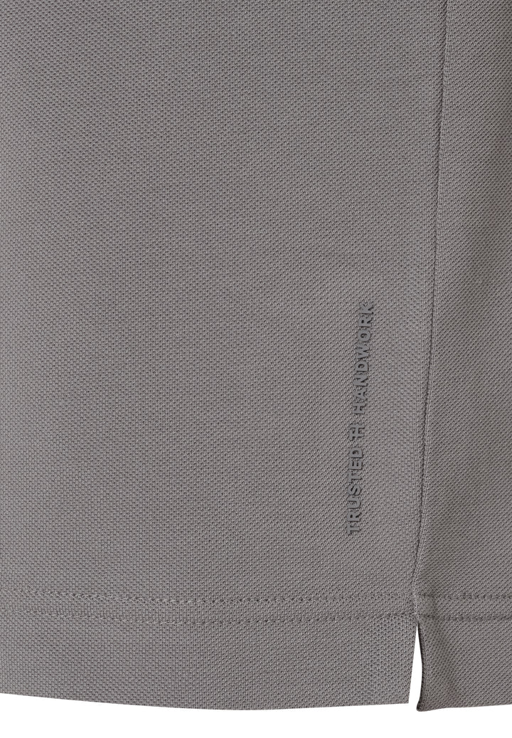 Polo shark grey regular fit polo collar