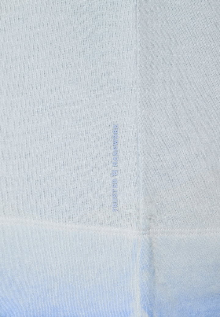 Long-sleeve Shirt faded ocean regular fit crew neck