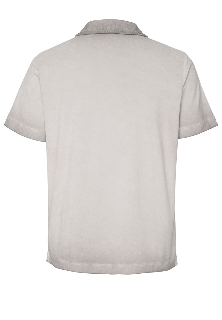 Polo shark grey regular fit polo collar