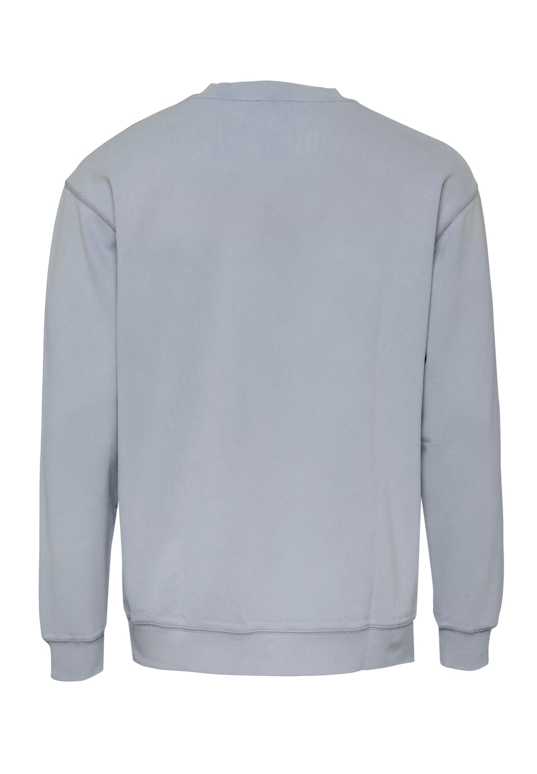 Long-sleeve shirt, faded ocean, regular fit, crew neck