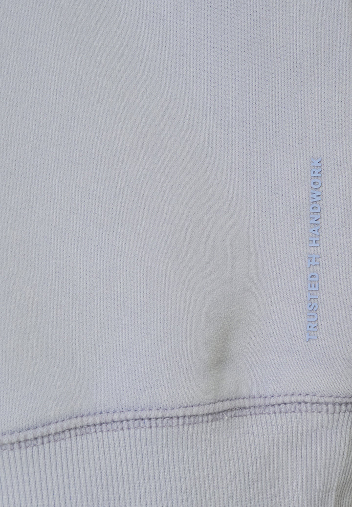 Long-sleeve shirt, faded ocean, regular fit, crew neck