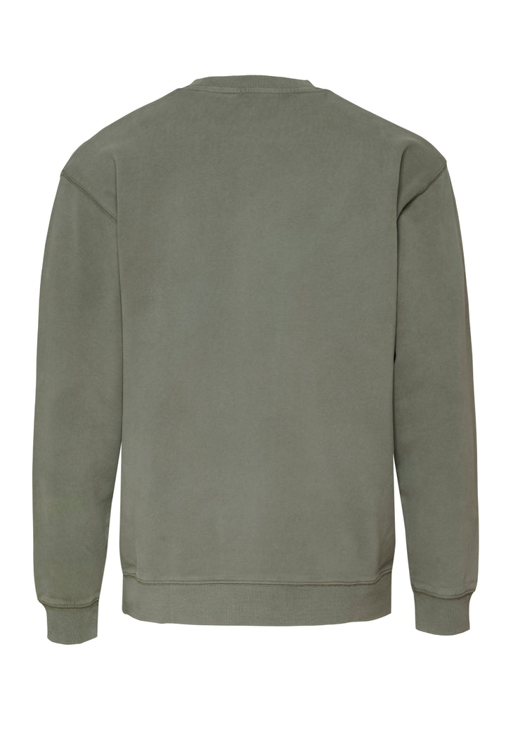 Long Sleeve Shirt faded pine regular fit crew neck