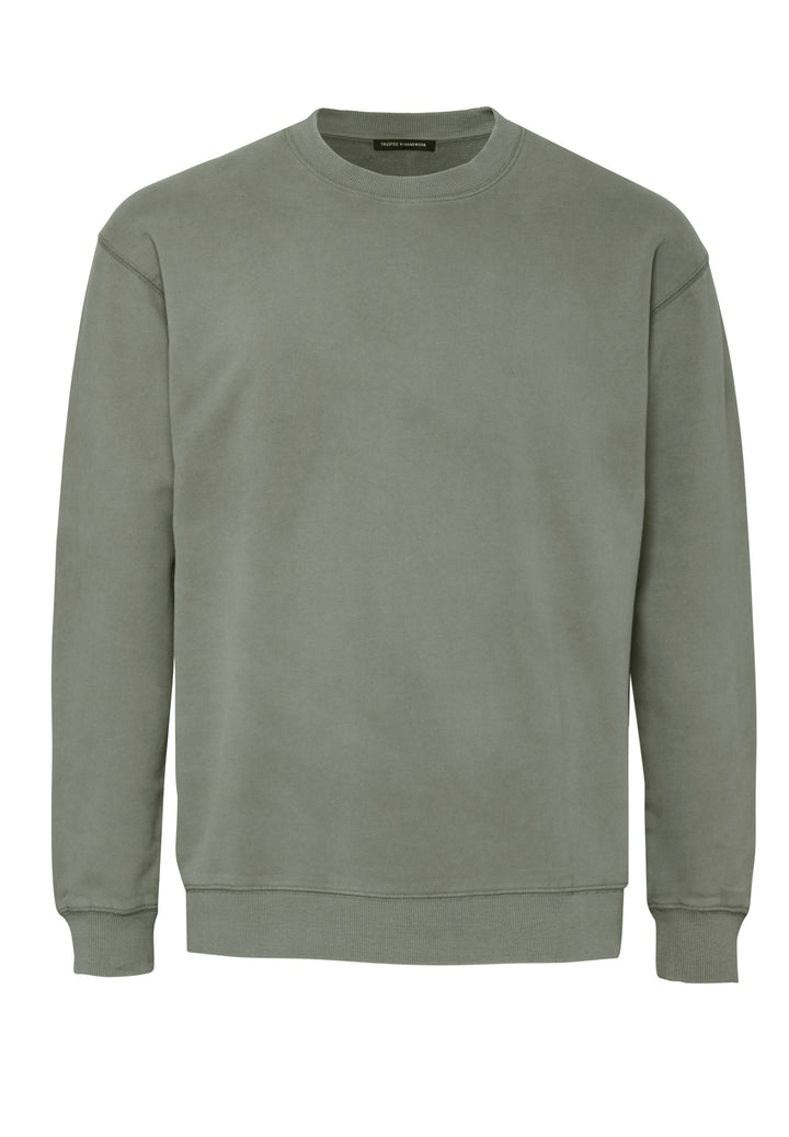 Long Sleeve Shirt faded pine regular fit crew neck