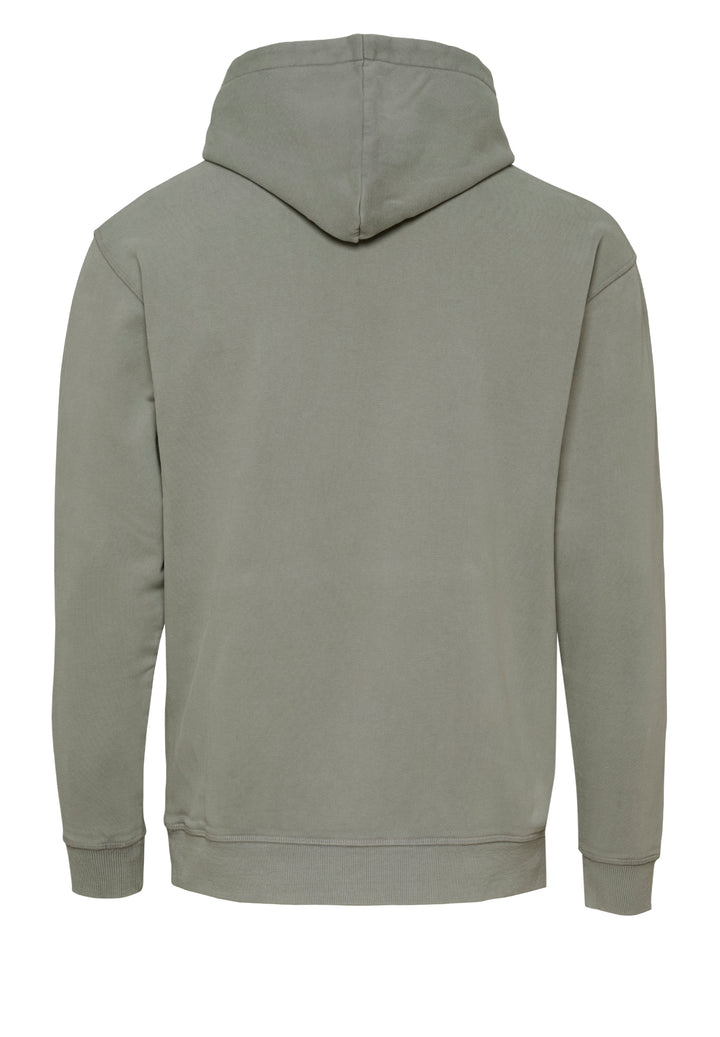 Long-sleeve shirt, faded pine, regular fit, round neck