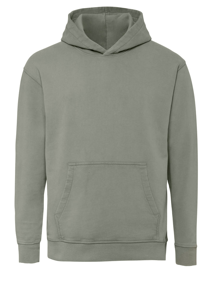 Long-sleeve shirt, faded pine, regular fit, round neck