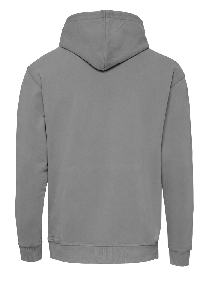Longsleeve Hoodie shark grey regular fit