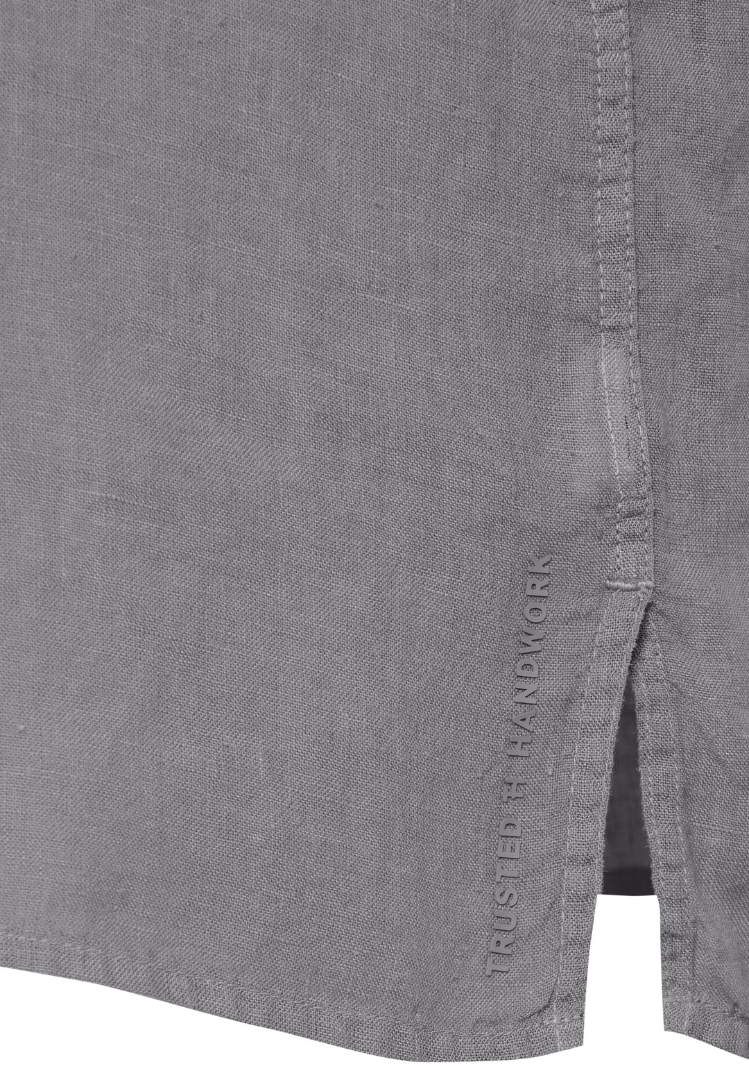 Shirt shark grey regular fit round neck
