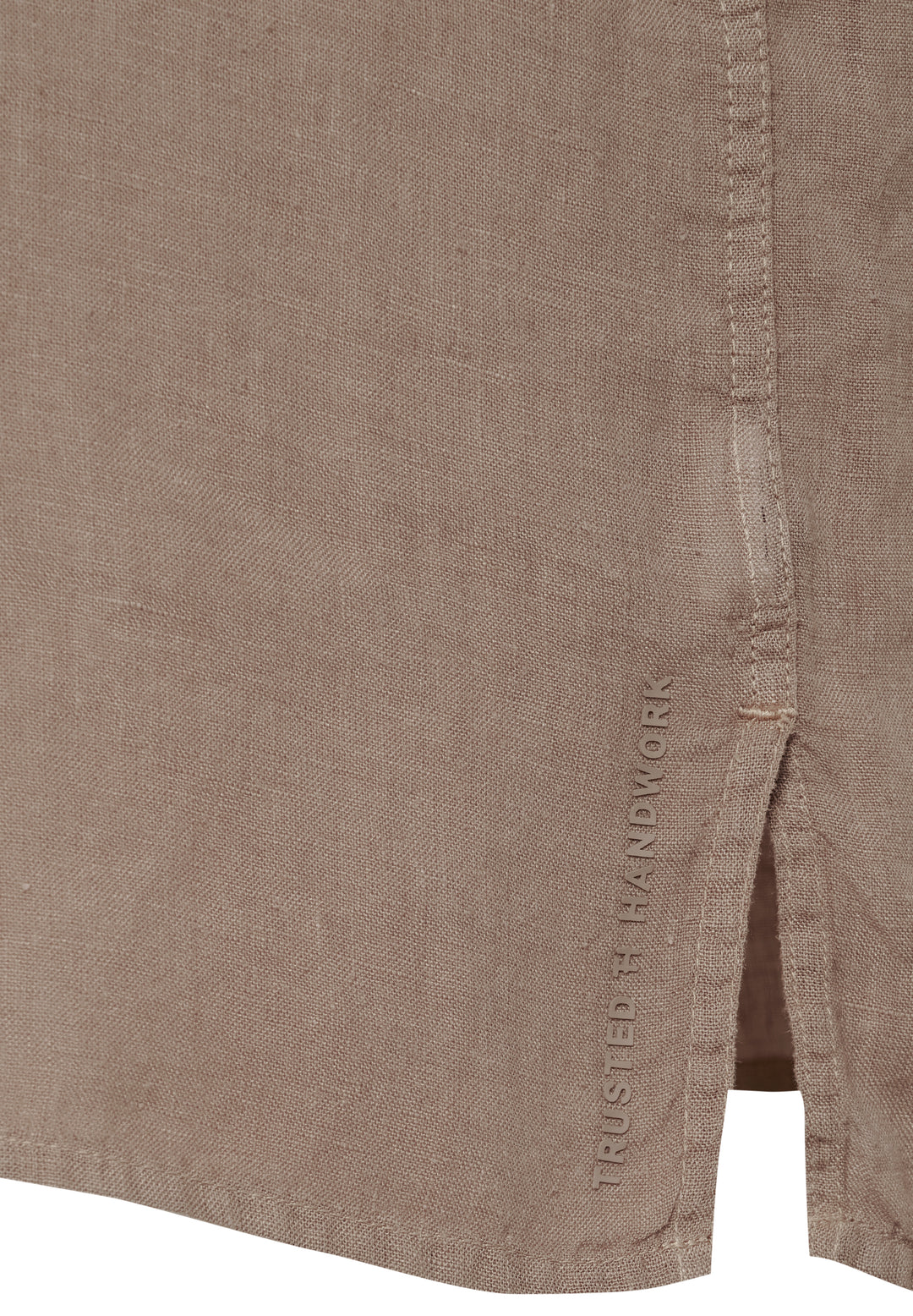 Shirt teak regular fit crew neck