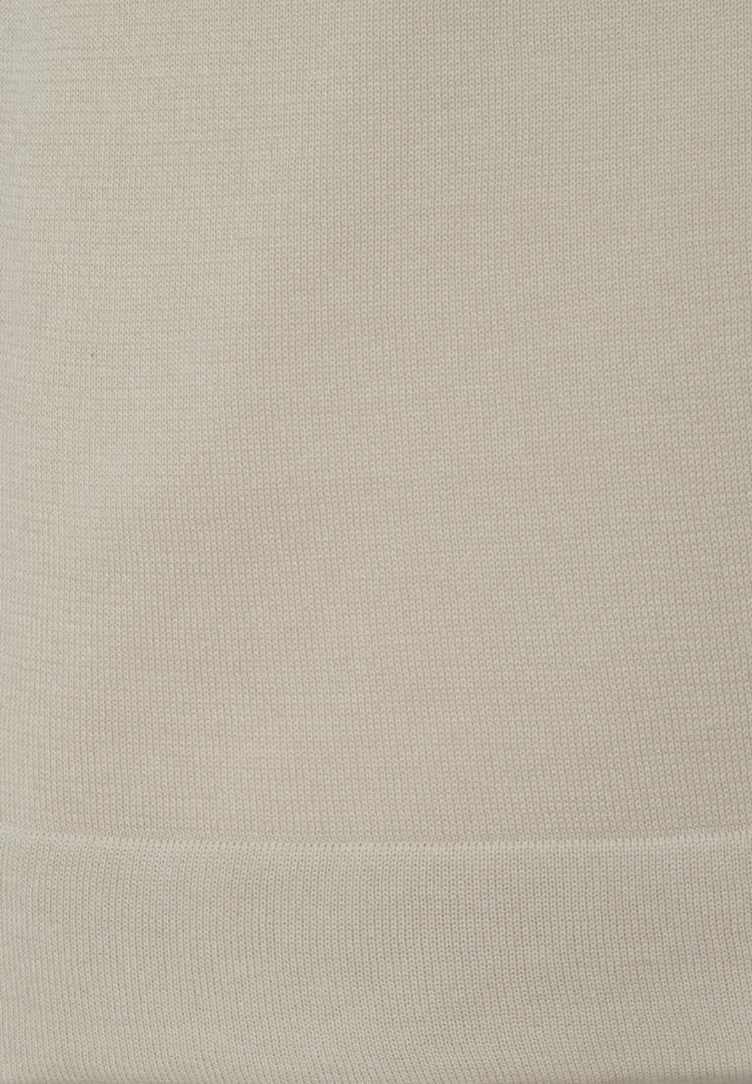 Knitted T-shirt linen slim fit round neck