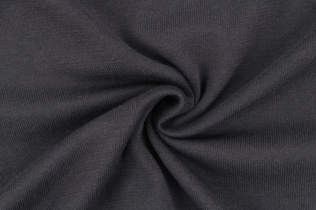 Longsleeve Shirt graphite slim fit Rundhals