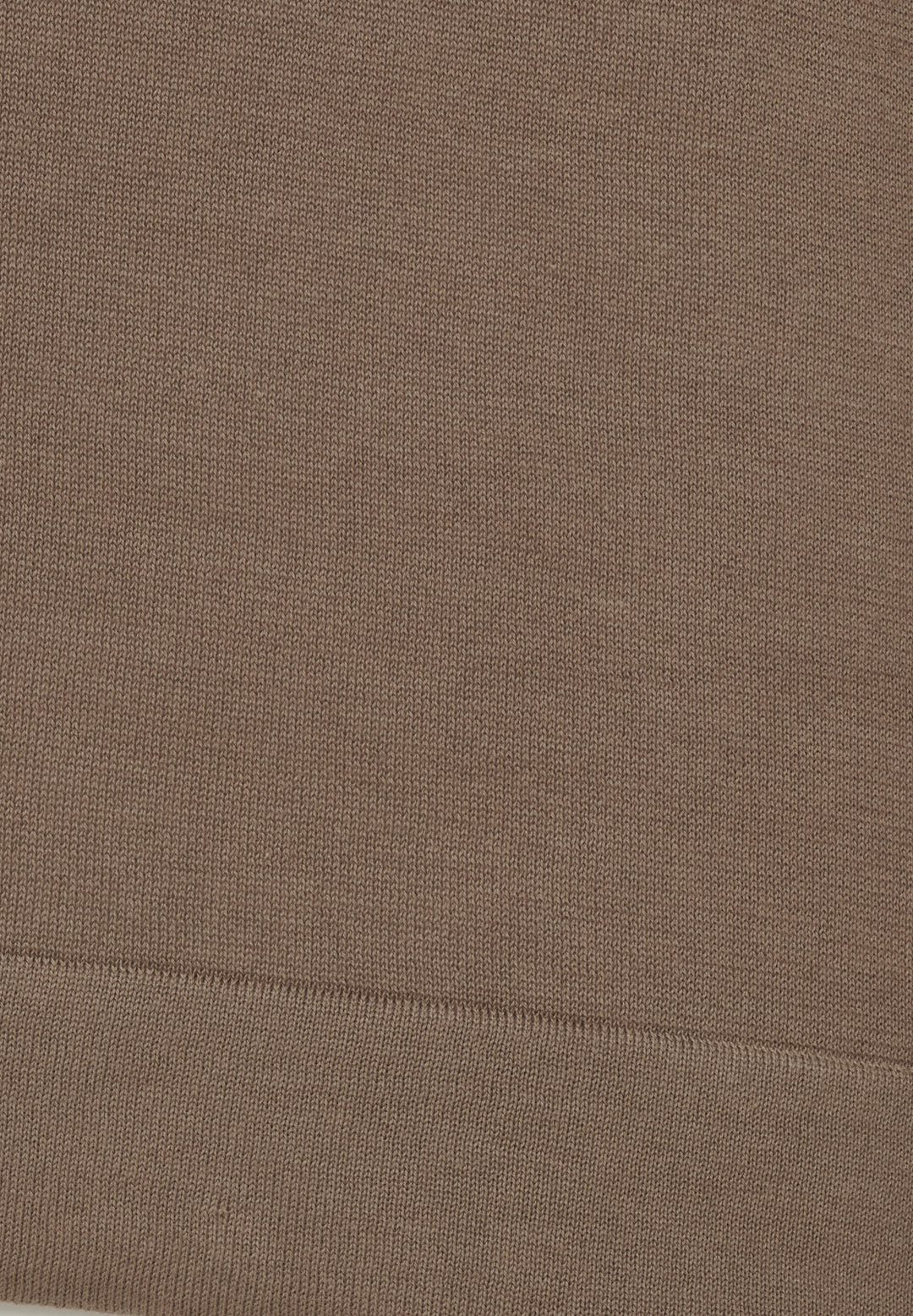 Knitted Longsleeve Shirt teak slim fit Crew Neck