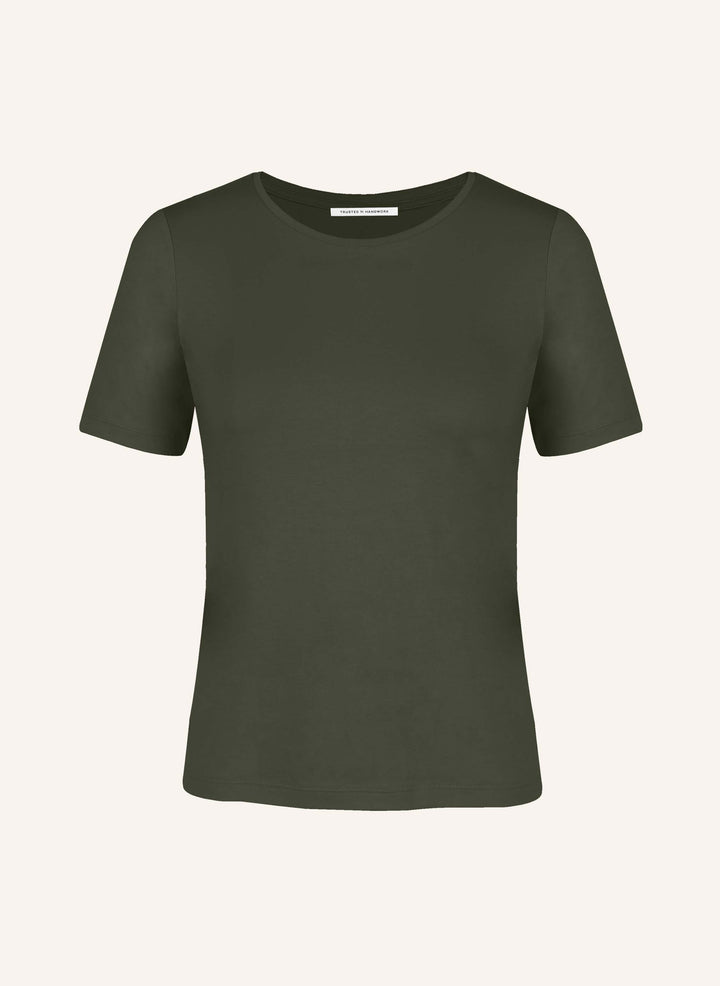 T-Shirt Woman cactus slim fit Rundhals