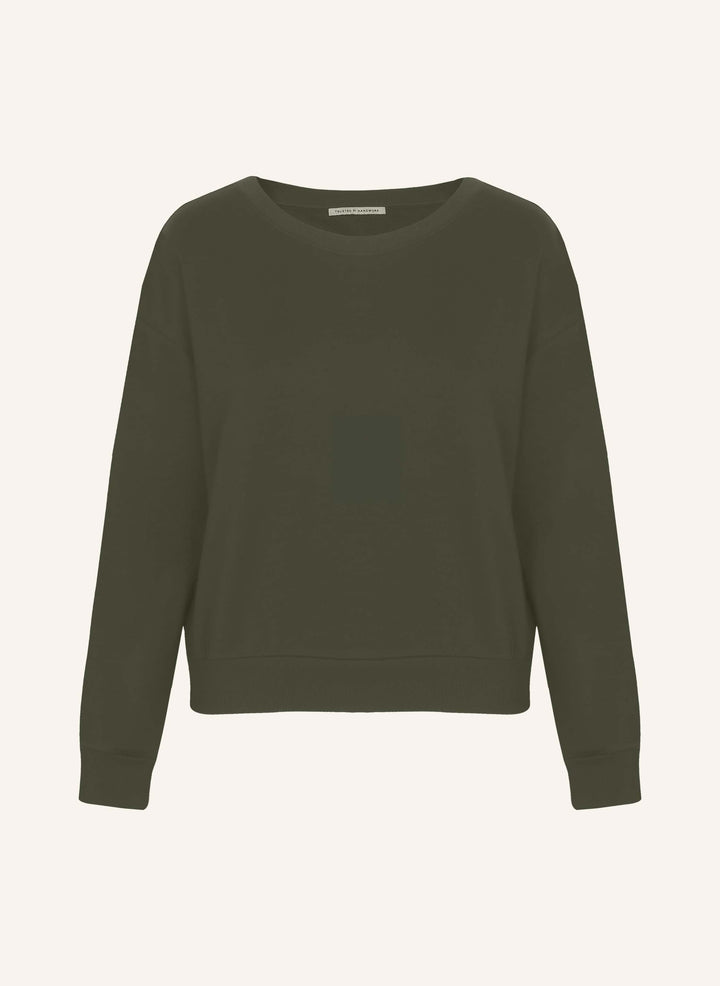 Longsleeve Shirt Woman cactus regular fit Rundhals