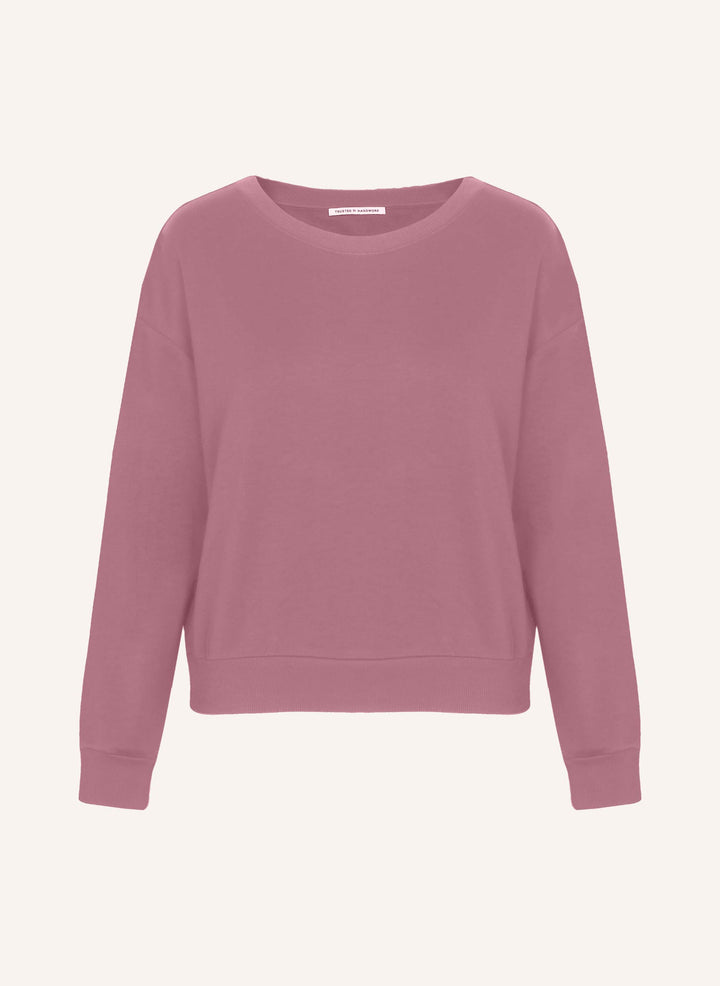 Longsleeve Shirt Woman salty berry regular fit Rundhals