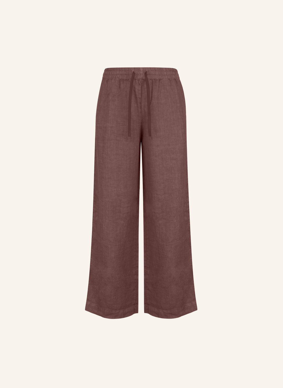 Pants Woman cranberry regular fit