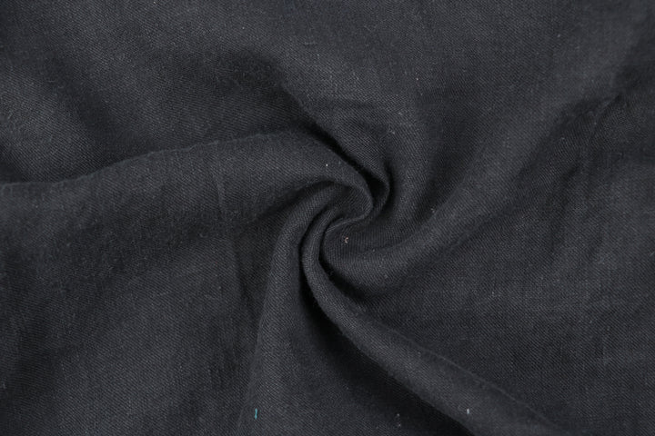 Dress Woman black regular fit Rundhals