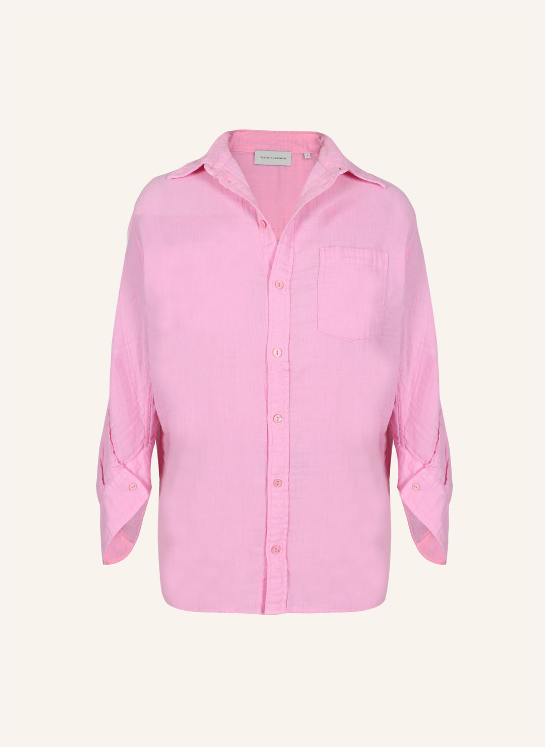 Longsleeve Blouse Woman strawberry regular fit Rundhals
