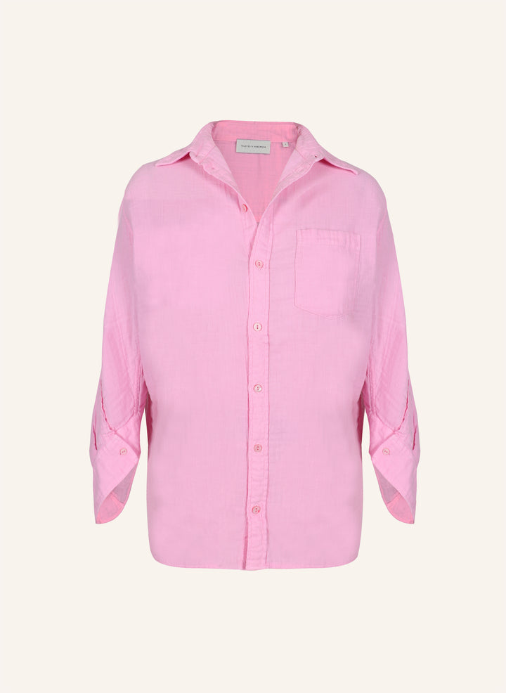 Longsleeve Blouse Woman strawberry regular fit Rundhals